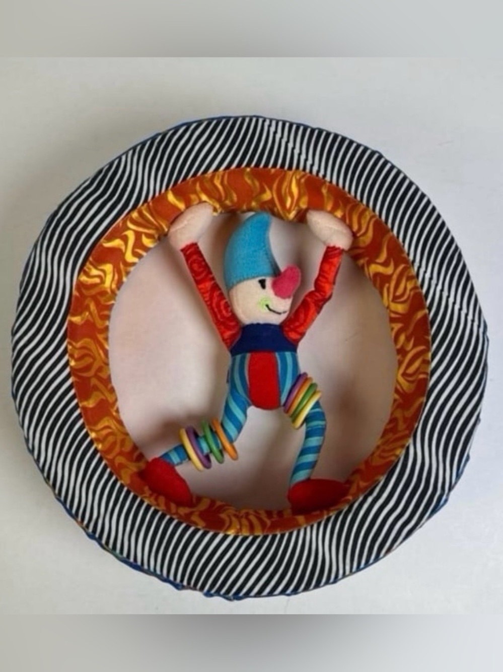 Manhattan Toy Company CIRQUE DU SOLEIL Wheel of Fire plush toy RARE